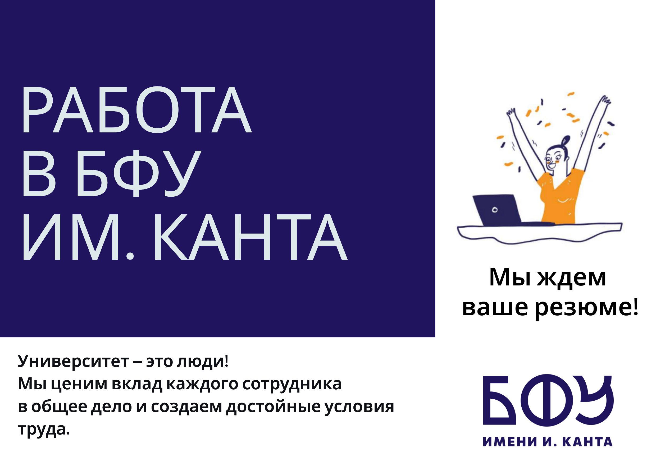Работа в БФУ