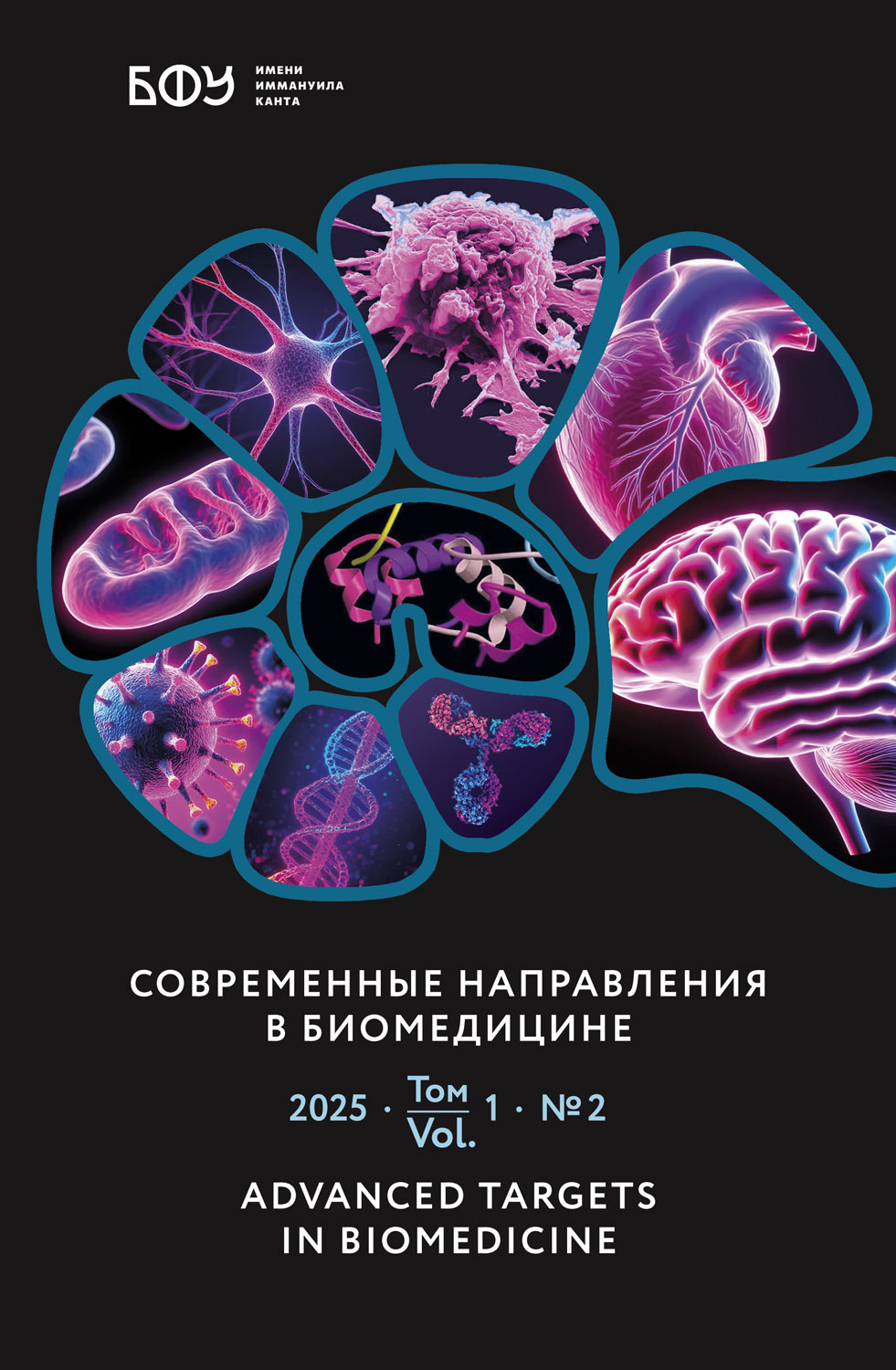 Обложка журнала «Cовременные направления в биомедицине»
