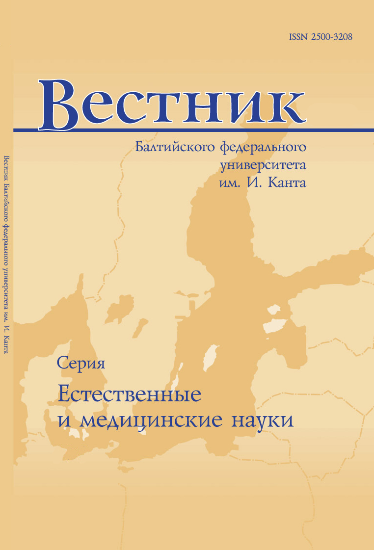 Обложка журнала «IKBFU's Vestnik. Series: Humanities and social science»